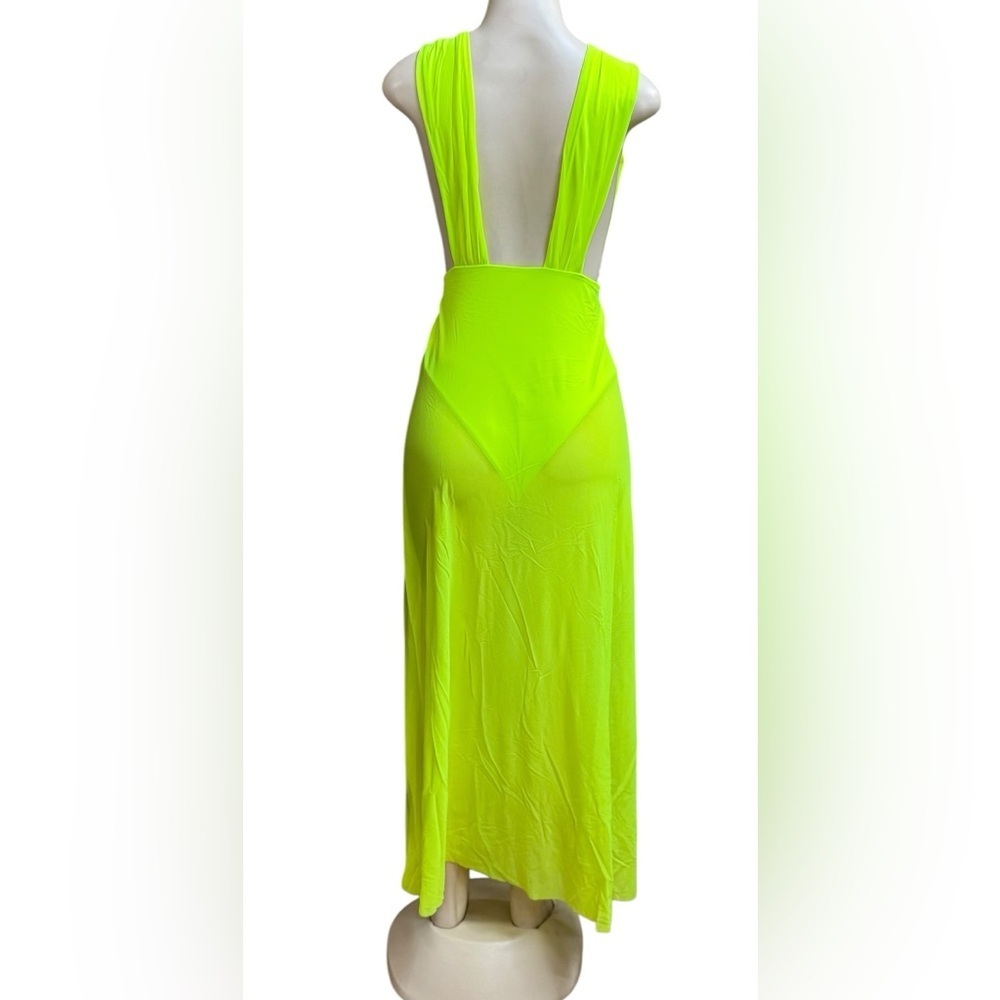 SHEIN Neon Green One Piece Swimsuit - Picture 2 of 2